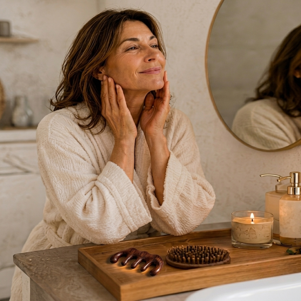 Peigne rituel en bois de Santal