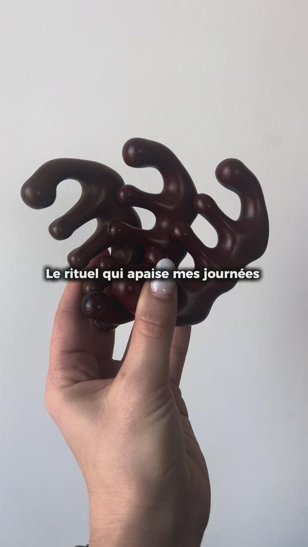 Peigne rituel en bois de Santal